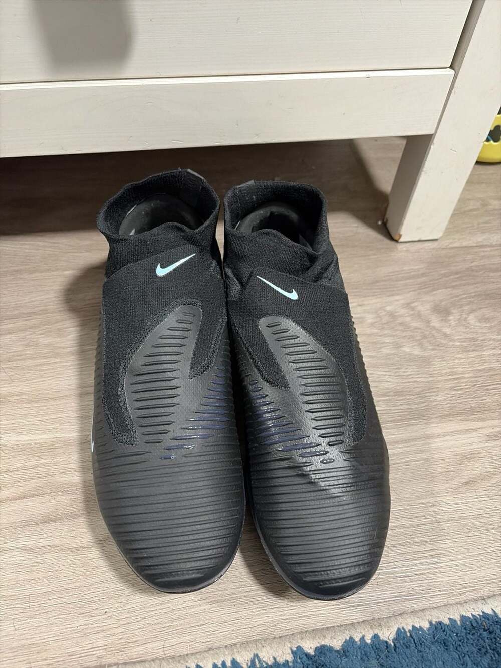 Nike Phantom Venom Elite FG Soccer Cleats Black Blue
